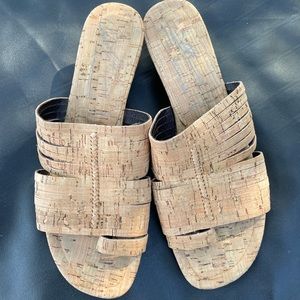 Donald Pliner cork sandals